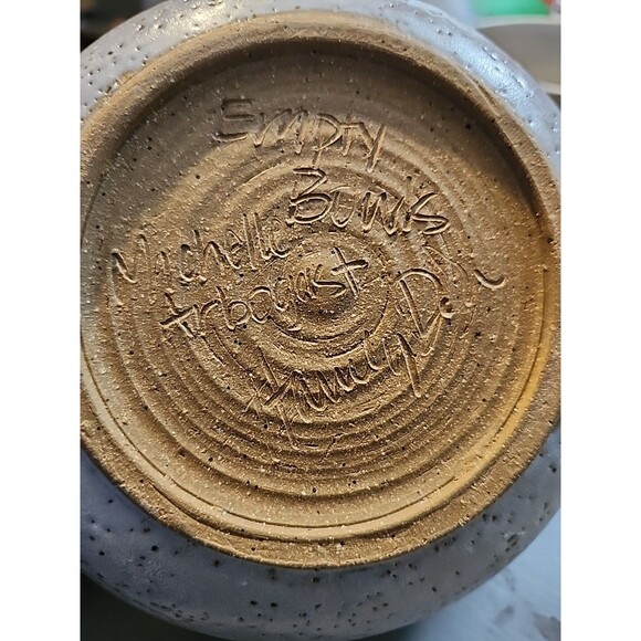 Michelle Bennis “Sunday Bowl” – Hand-Thrown Stoneware Pottery Hood College - Picture 7 of 7